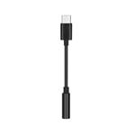 Adapter univerzální USB-C - Jack 3,5mm, černá