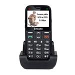 Evolveo EP-650 EasyPhone XG, Black pro seniory + nabíjecí stojánek