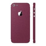 Fólie ochranná 3mk Ferya pro Apple iPhone 5, vínově červená matná