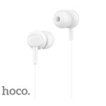 HF, sluchátka HOCO M14 Initial sound, stereo, jack 3,5 mm, bílá