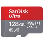 Karta paměť.microSDXC 128GB SanDisk Ultra, 100MB/s, Class10 UHS-I + adapter 