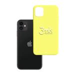 Kryt ochranný 3mk Matt Case pro Apple iPhone 11, lime/žlutozelená