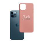 Kryt ochranný 3mk Matt Case pro Apple iPhone 12, 12 Pro, lychee/růžová