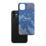 Kryt ochranný 3mk Matt Case pro Apple iPhone 12 mini, ZIMA edice Snowy Kisses (modrá)
