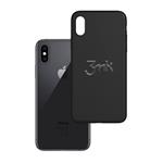 Kryt ochranný 3mk Matt Case pro Apple iPhone X, XS, černá