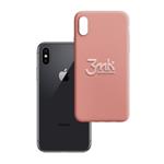 Kryt ochranný 3mk Matt Case pro Apple iPhone X, XS, lychee/růžová