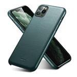 Kryt ochranný ESR Metro Leather pro Apple iPhone 11 Pro Max, zelená