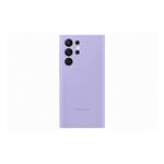 Kryt ochranný silikonový pro Samsung Galaxy S22 Ultra Lavender
