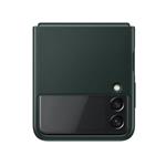 Kryt ochranný zadní kožený pro Samsung z Flip3 zelený