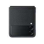 Kryt ochranný zadní z aramidového vlákna pro Samsung Flip3 černý