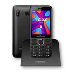 myPhone S1 LTE Black / černá (dualSIM) s nabíjecím stojánkem