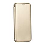Pouzdro Forcell Elegance pro Samsung Galaxy A02s (SM-A025), zlatá
