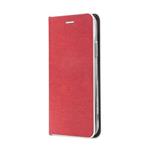 Pouzdro Forcell Luna Book Silver pro Apple iPhone 12 Pro Max, červená