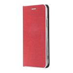Pouzdro Forcell Luna Book Silver pro Samsung Galaxy A03s (SM-A037) červená
