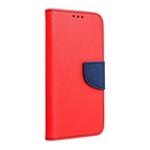 Pouzdro kniha Fancy pro Samsung Galaxy A13 4G (SM-A135) červeno-modrá (BULK)