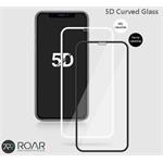 Tvrzené sklo Roar 5D pro Apple iPhone X /  XS / 11 Pro, celoplošné, černá